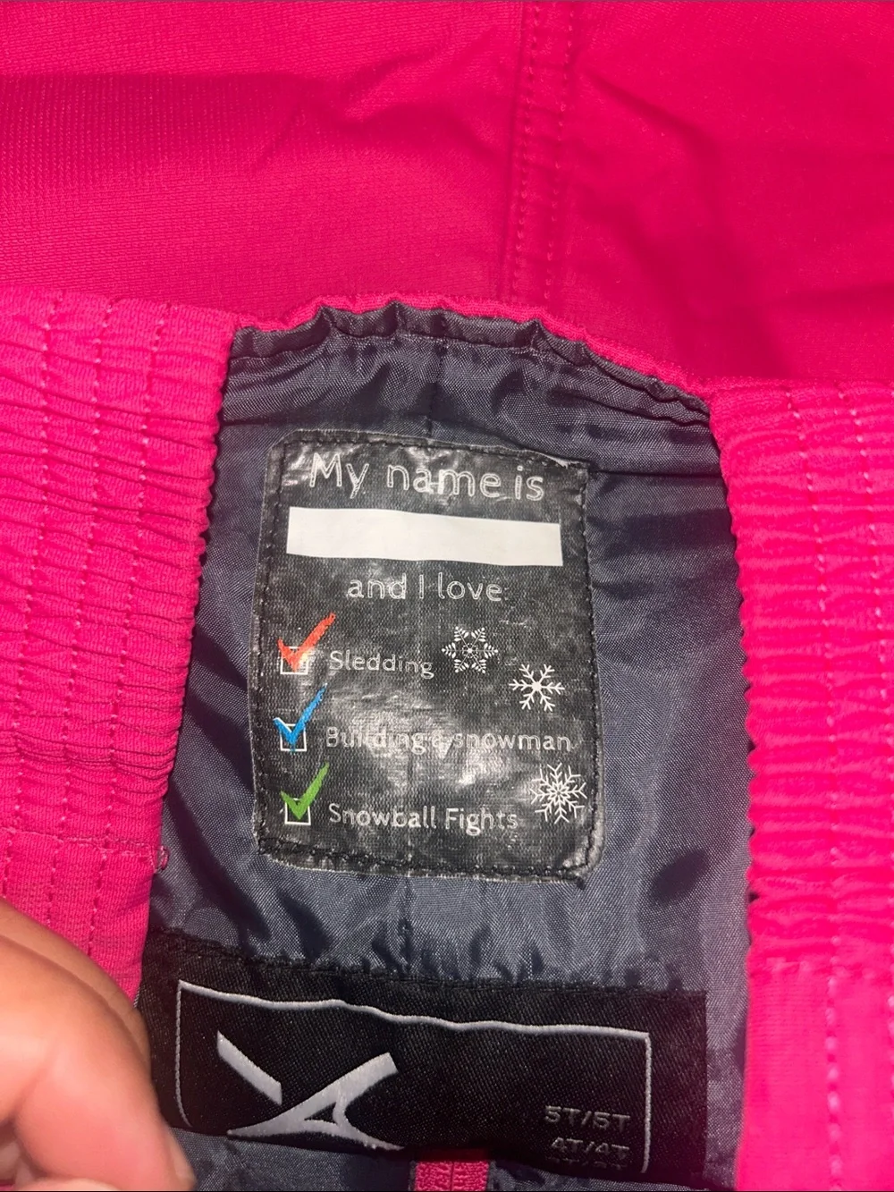 Arctix Kids Hot Pink Snow Overalls